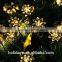 outdoor garden decoration flower led solar string light