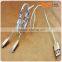 Get free sample long length colorful zipper usb cable 2 in 1 metal connector