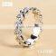 Jingli Jewelry Fancy Rhinestone Heart Shaped Silver Ring (YJ-395)
