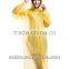 Waterproof yellow pvc polyester pvc rubber rain poncho