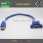 Super speed Blue usb 3.0 ear cable