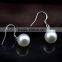 Korea Style 925 Sterling Silver Imitation Pearl Earrings !