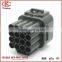 16 way black male waterproof car electrical connector for Sumitomo