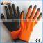 BSSAFETY Wholesale zebra nitrile coated working gloves with polyester liner