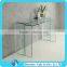 Printed plexiglass end table dining table customized white acrylic coffee table