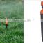 Hot 5ways orange plastic sprinkler agricultural equipment
