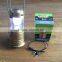 Wholesale Hot Sell Solar Rechargeable Extension Type Plastic Camping Light With Battery and Cable