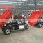Peru clients visited and ordered 8 sets 1t electric cargo tricycle
