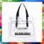 White non woven tote bag