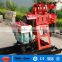 Water well drilling machine with mud pump and drilling bits