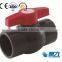 High quality pvc ball valve with never complain from customers