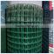 high quality best price 1/2 and 1 inch green pvc coated welded wire mesh/plastic welded mesh
