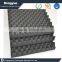 best price Worldwide low-noise fan self adhesive wave shape acoustic foam