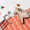Animal wooden fridge managet custom creative fridge magnet cartoon souvenir fridge magnet