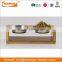 Double Stainless Steel cat food bowl