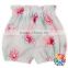boutique toddler baby kids summer bubble floral elastic high waist vintage short pants