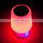 portable smart LED Bluetooth light speaker with colorful lamp