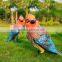 Factory Promotion Life Size Resin Parrot Fiberglass Animals for Sale