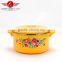 Eco-friendly 0.5L, 1L, 2L, 4L plastic casing /stainless steel inner 4pcs food warmer set/ food container
