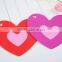 Good quality heart shape silicone kitchen mat/pad