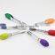 Mini Silicone & Stainless Steel Tongs (Assorted Colors)