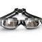 Colors Silicone New Adult Mirrored Swimming Glasses hot sale swim eyewear