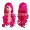 Cheap Price Colorful Cosplay Wig/ Synthetic Wigs/Halloween Wig For Women