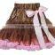 Birthday party chiffion baby fluffy Girls pettiskirt tutu