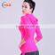 Hsz-102 China Wholesale Women Gym Sports wear overcoat sports tracksuits yoga clothing for ladies running clothes