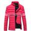 OEM service custom high quality padded jackets/ fashion designer men winter quilted jacket