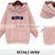 2016 high quality cute pink thermal L XL XXXXL winter printing hoodies