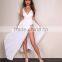Runwaylover 029 New Fashion 2017 Ladies Sexy Deep V-Neck Maxi Dresses