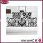 40*40 Geommetric Balck and White Digital Printing for Pillow Case