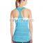 Women's Curved Hem Bright Color Mesh Tank Clothing Manufacturer