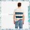 2017 Man's High Quality Customized Design Wide Stripe Style O Neck T Shirts