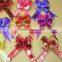 Durable hot sale colorful elastic bows for invitation