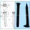 Railroad spike, track spike, dog spike