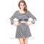 Modern women high fashion cheap short young grils casual dress