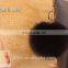 Colorful faux fur pompom keychain