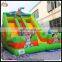 Funny large inflatable cartoon painting slide,custom design slide,cheap double lane inflatable slip n slide