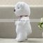Christmas Plush Toy White Teddy Bear Custom Stuffed Animals