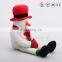 ODM design Promotional Christmas soft snowman plush toy