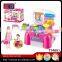 Meijin Hot Multifunctional chair kids kitchen set toy outdoor cooking set toys kitchen play with light and sound