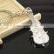 OEM high quality fashionable custom made violin keychain