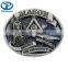 Custom 3D Metal masonic belt buckles