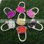 Silver Tone Lovely Cat Rhinestones Handbag Purse Folding Hanger Hook