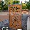 Decorative Cutout Wall Panel Rustic Corten Screens