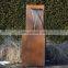 corten steel water fountain