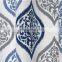 high-end fashion polyester luxurious printed damask curtains
