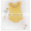 RTS plain color sweater Baby girl knitted sleeveless Romper soft and comfortable wholesale price jumpsuit